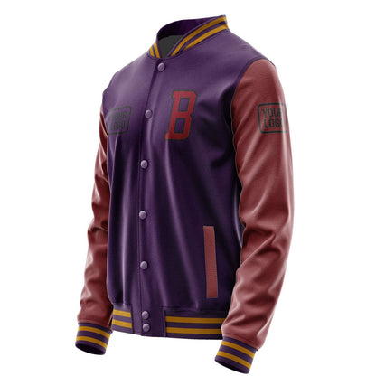 Custom Purple Crimson Red Jacket JA070715071917151517