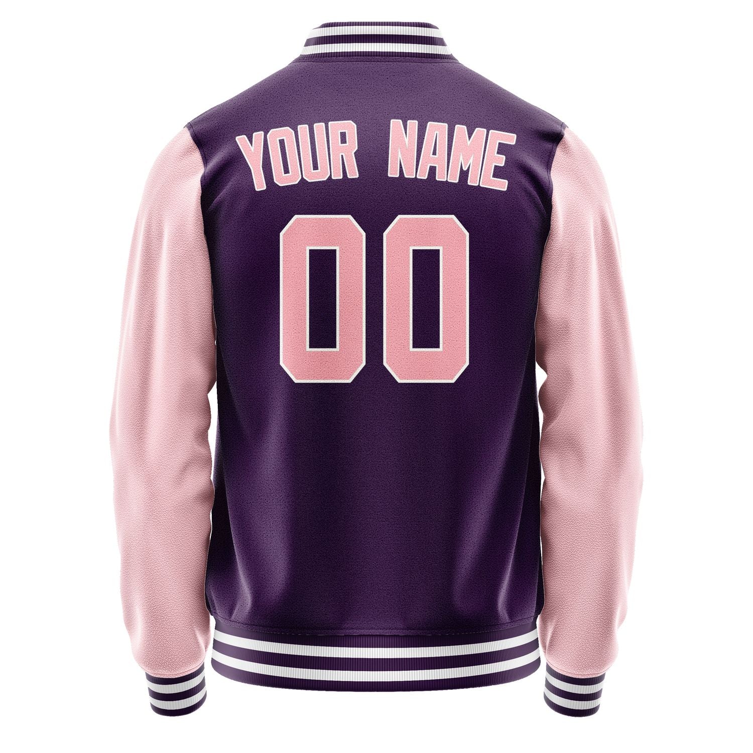 Custom Purple Light Pink Jacket JA0707210718B31821