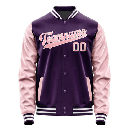 Custom Purple Light Pink Jacket JA0707210718B31821