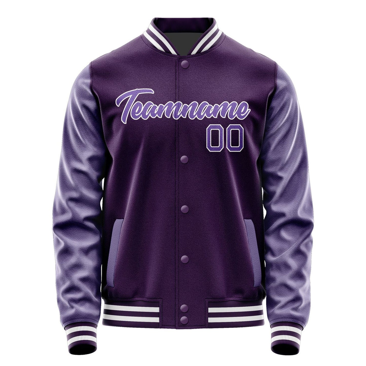 Custom Purple Light Purple Jacket JA0707230717B21723