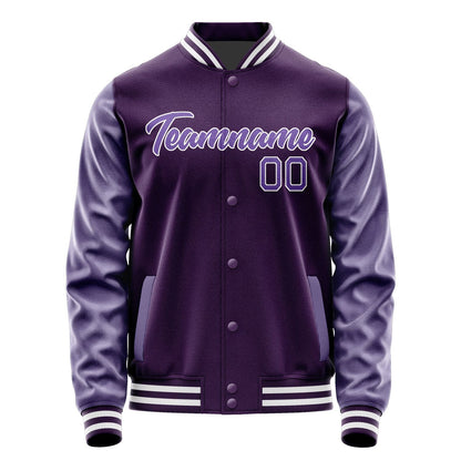 Custom Purple Light Purple Jacket JA0707230717B21723