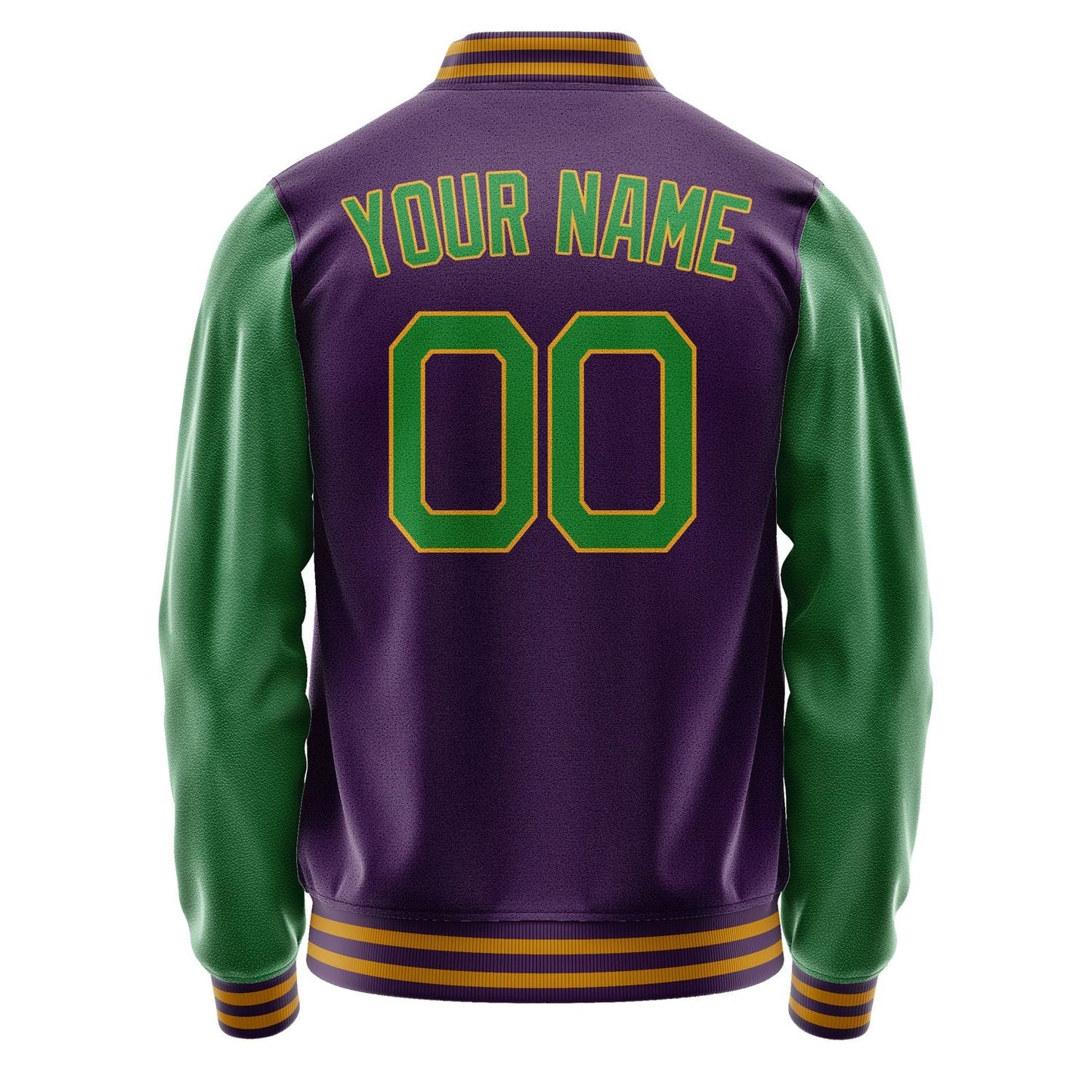 Custom Purple Emerald Green Jacket JA0707240718B21824