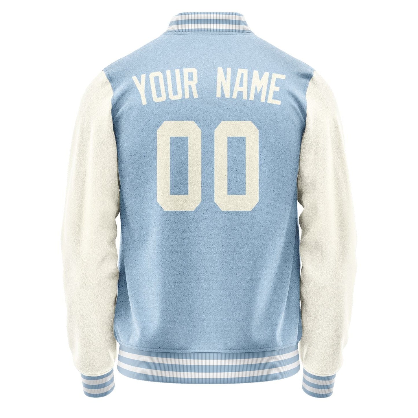 Custom Light Blue Cream Jacket JA0808030818B31803