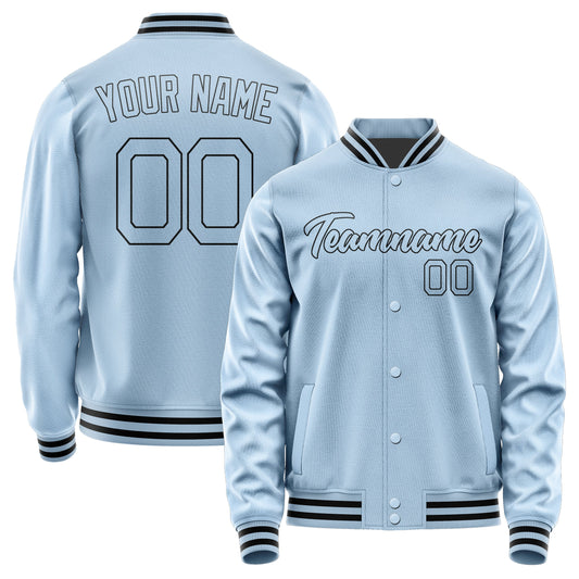 Custom Light Blue Light Blue Jacket JA0808080817B21708