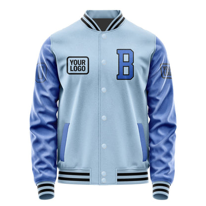 Custom Light Blue Sky Blue Jacket JA080809081717090917