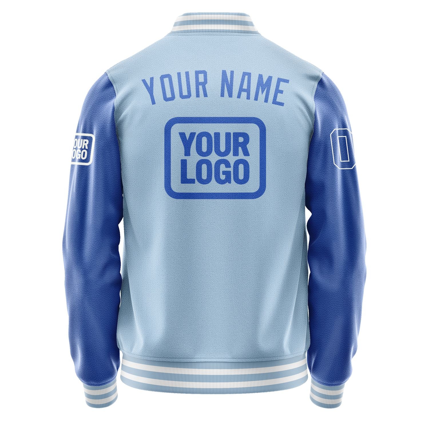 Custom Light Blue Sky Blue Jacket JA080809081818090918