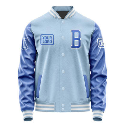 Custom Light Blue Sky Blue Jacket JA080809081818090918