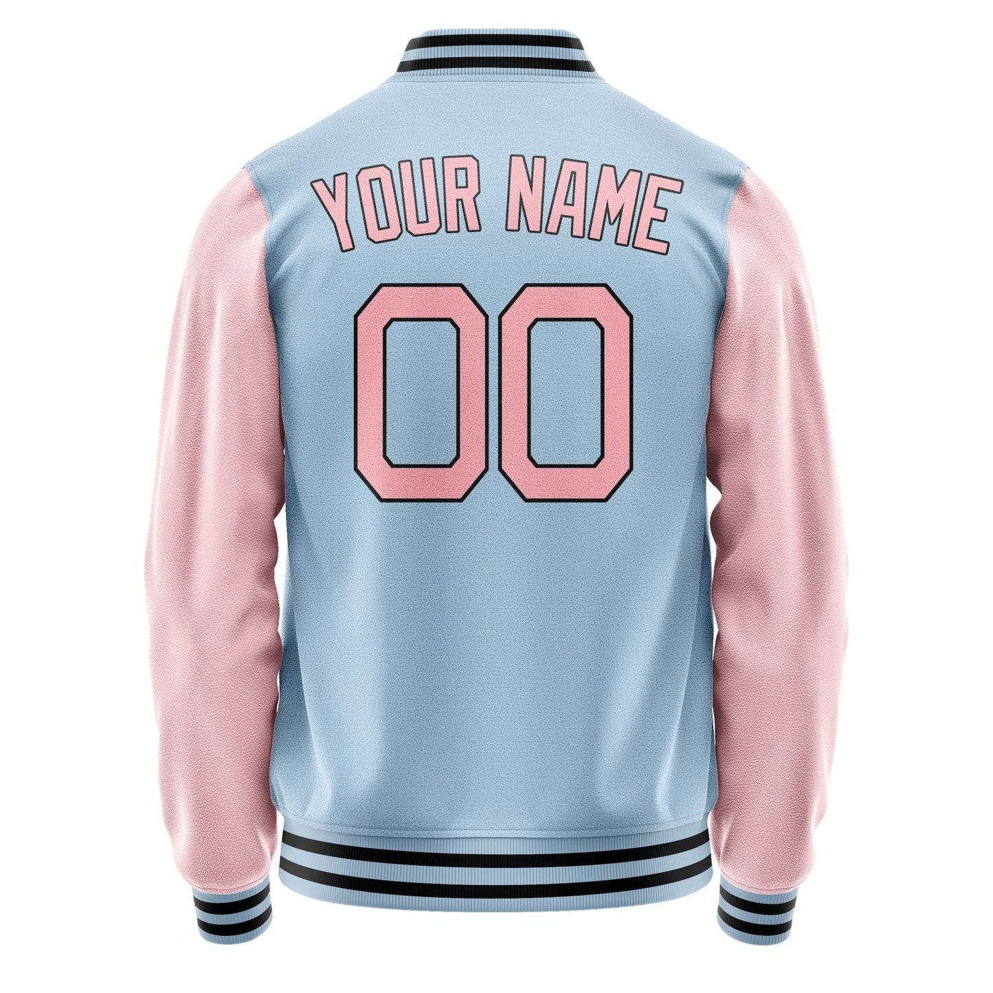 Custom Light Blue Light Pink Jacket JA0808210817B21721