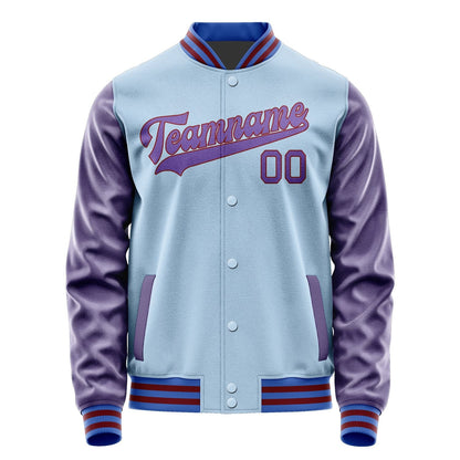 Custom Light Blue Light Purple Jacket JA0808230915B31523
