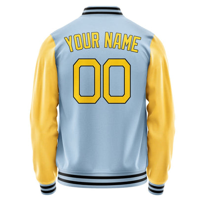 Custom Light Blue Gold Jacket JA0808300817B21730
