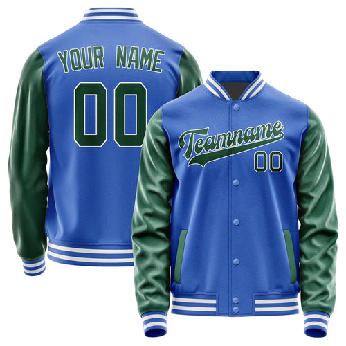 Custom Sky Blue Green Jacket JA0909050918B31805