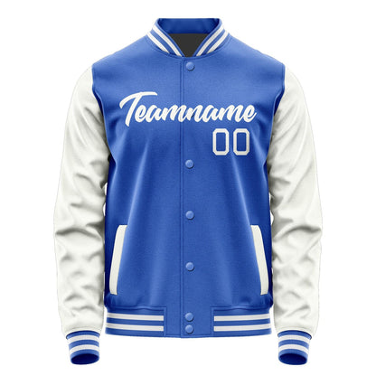 Custom Sky Blue White Jacket JA0909180917B21718
