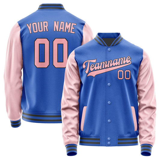 Custom Sky Blue Light Pink Jacket JA0909210920B31721