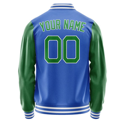 Custom Sky Blue Emerald Green Jacket JA0909240917B21724
