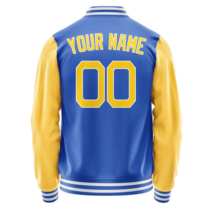 Custom Sky Blue Gold Jacket JA0909300917B21730
