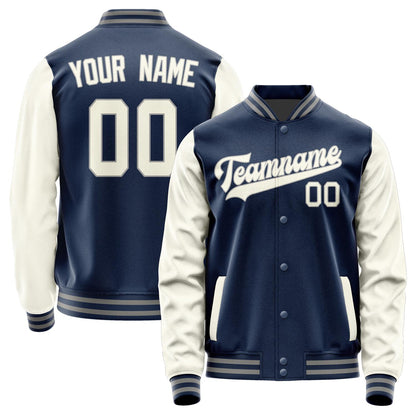 Custom Blue Cream Jacket JA1010031004B30403