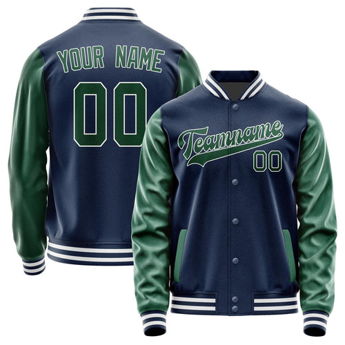 Custom Blue Green Jacket JA1010051018B31805