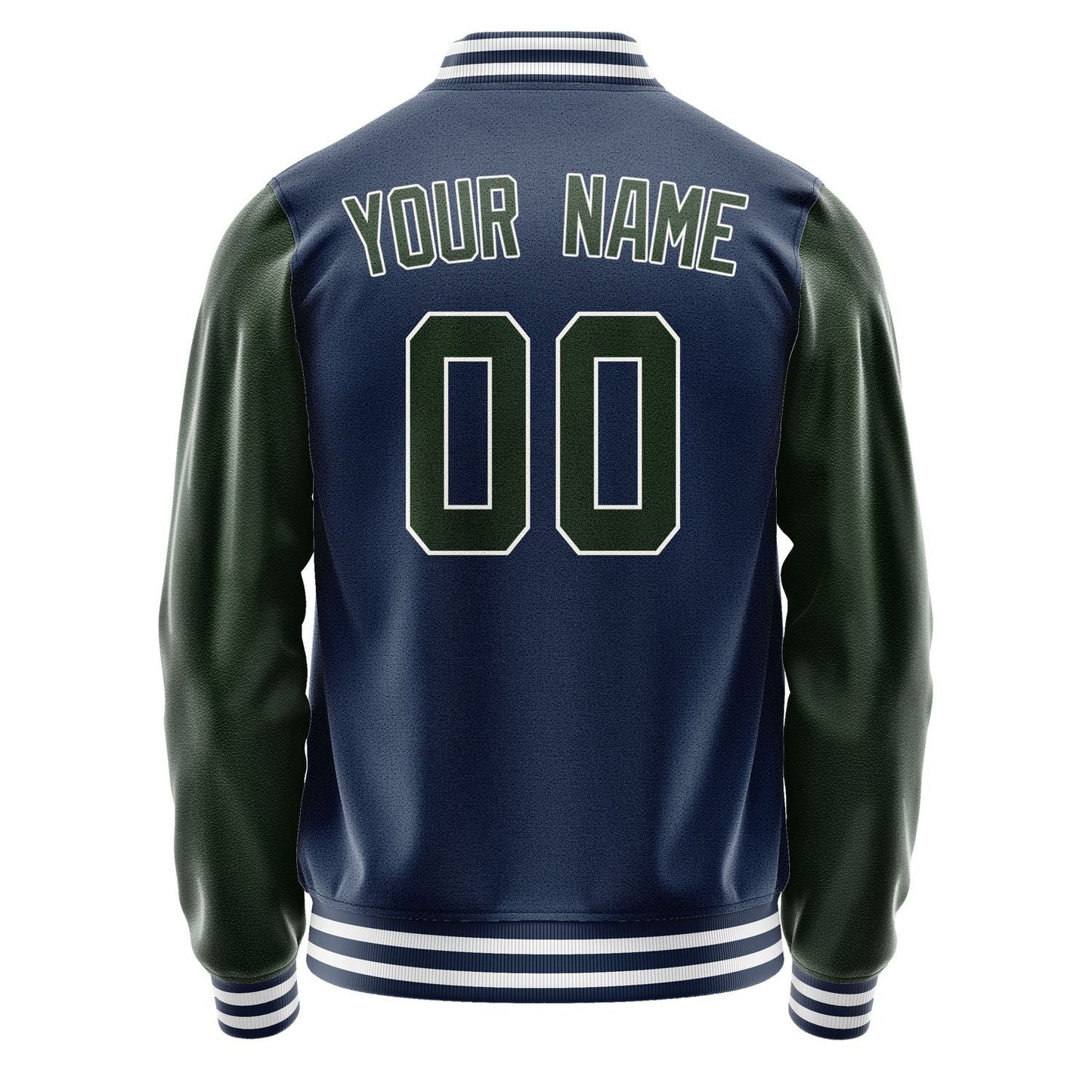 Custom Blue Dark Green Jacket JA1010061018B31806