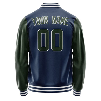 Custom Blue Dark Green Jacket JA1010061018B31806