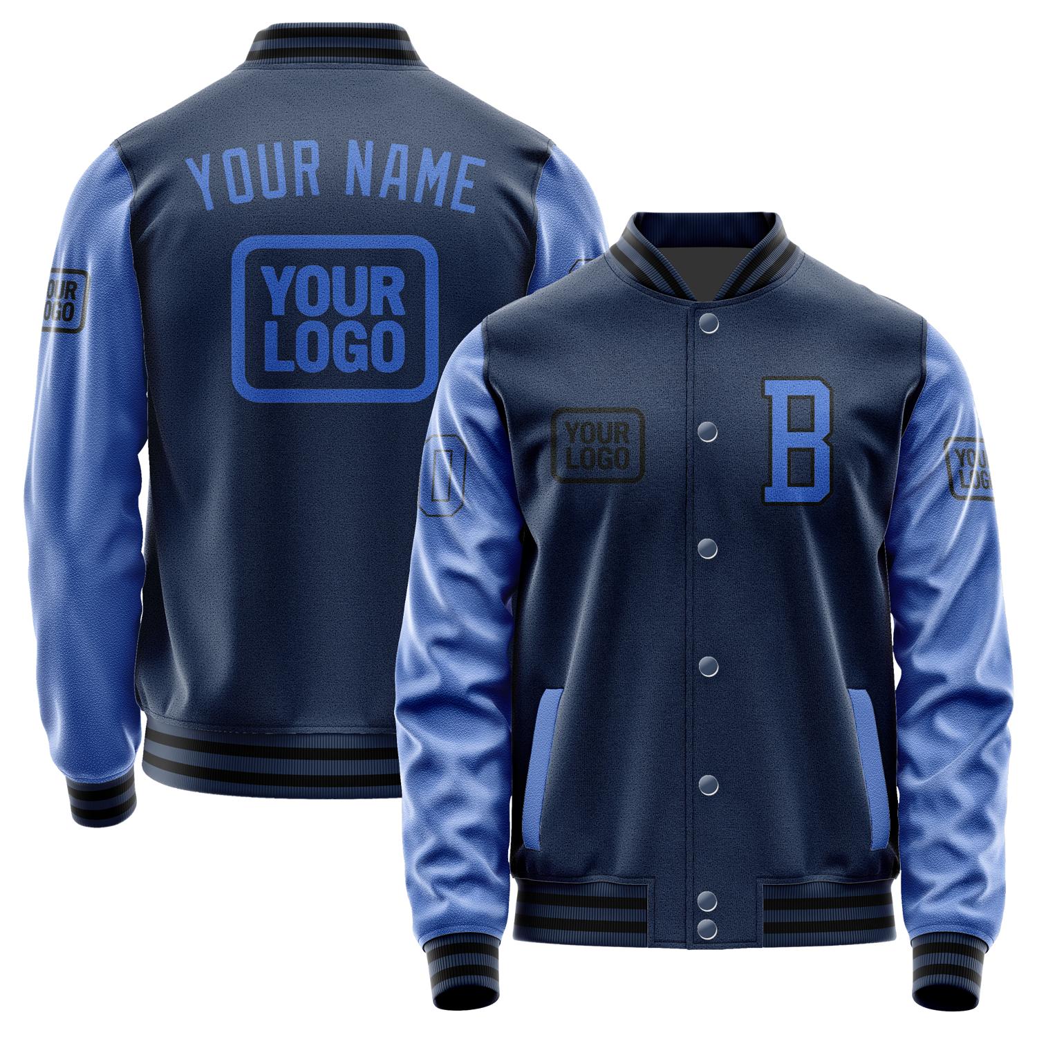 Custom Blue Sky Blue Jacket JA101009101717090917