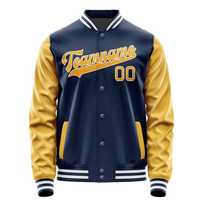Custom Blue Yellow Jacket JA1010191018B31819