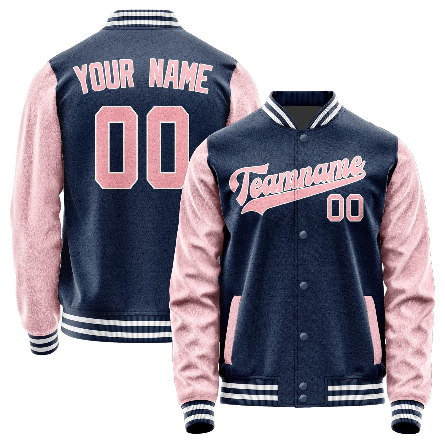 Custom Blue Light Pink Jacket JA1010211018B31821