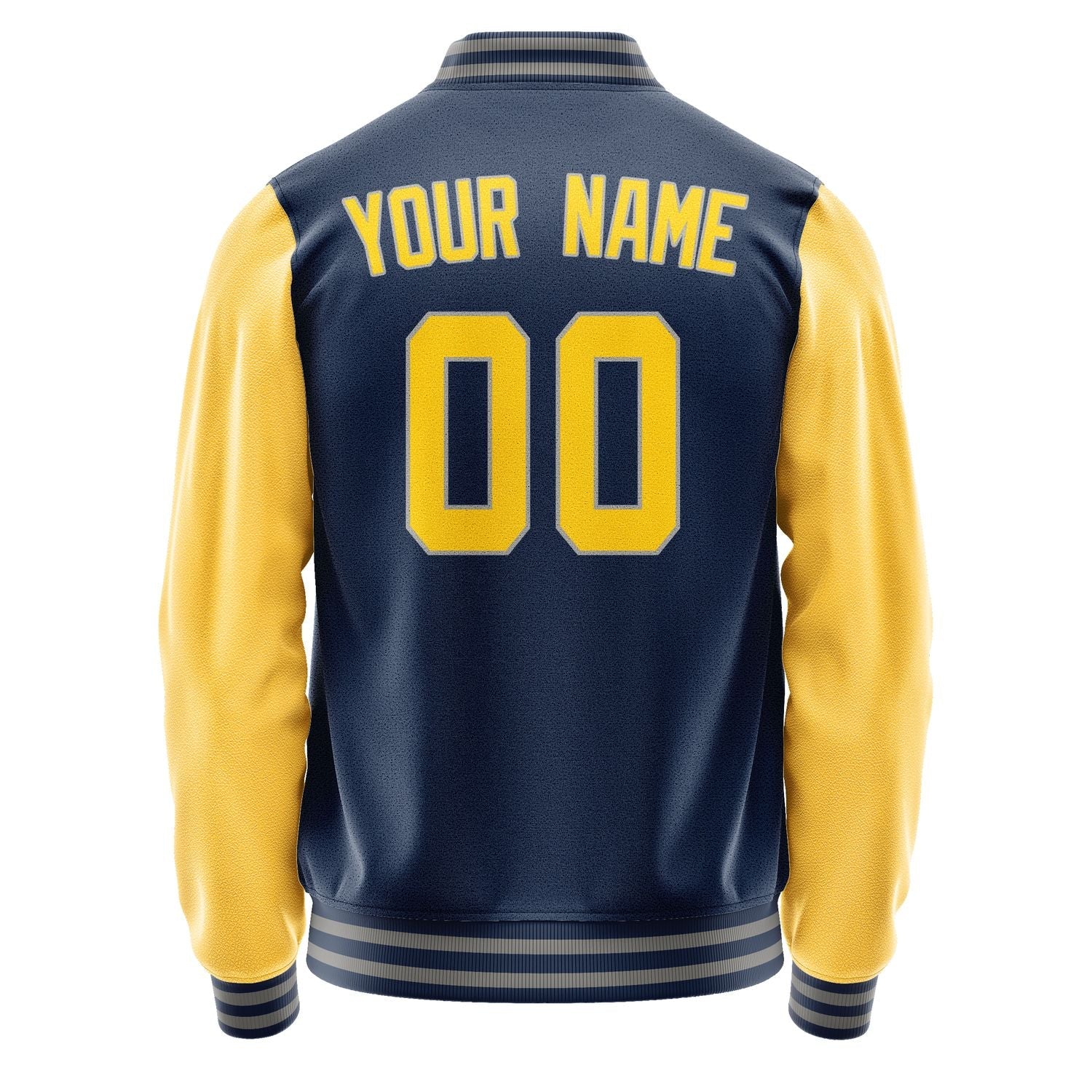 Custom Blue Gold Jacket JA1010301004B30430