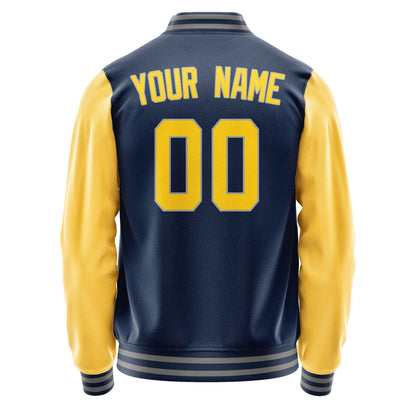 Custom Blue Gold Jacket JA1010301004B30430