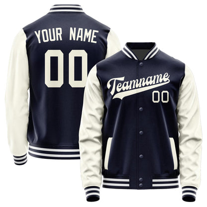 Custom Navy Cream Jacket JA1111031118B31803