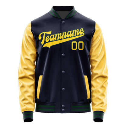 Custom Navy Gold Jacket JA1111301105B30530