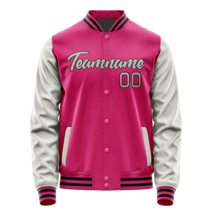 Custom Pink Gray Jacket JA1313041317B21704