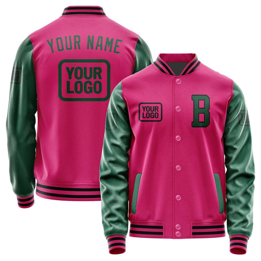 Custom Pink Green Jacket JA131305131717050517