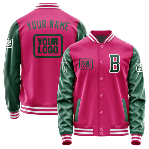 Custom Pink Green Jacket JA131305131818050518