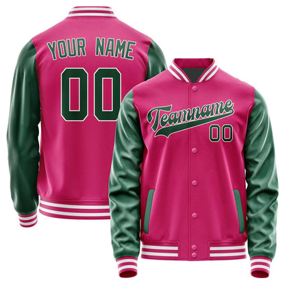 Custom Pink Green Jacket JA1313051318B31805