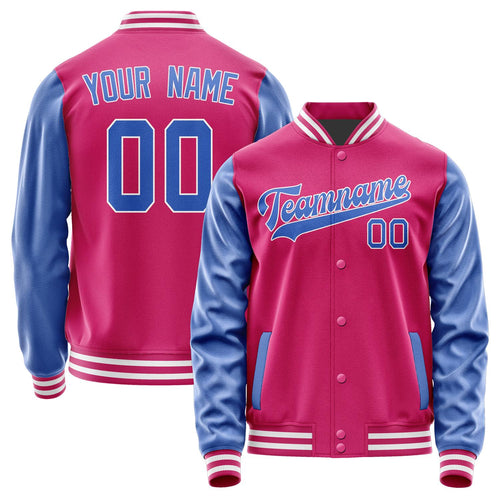 Custom Pink Sky Blue Jacket JA1313091318B31809