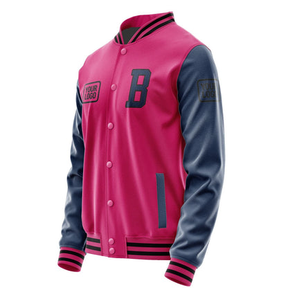 Custom Pink Blue Jacket JA131310131717101017