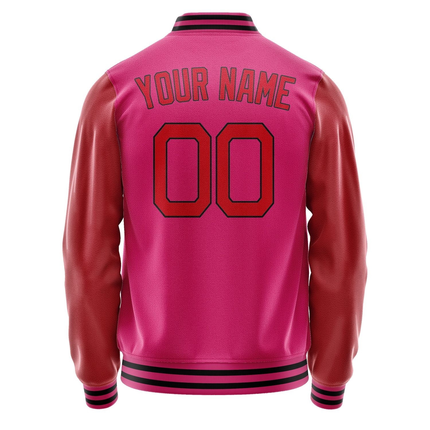 Custom Pink Red Jacket JA1313141317B21714