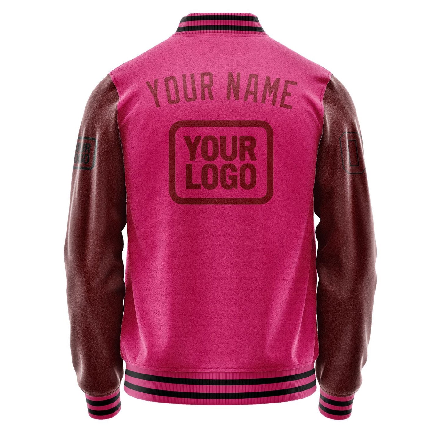 Custom Pink Crimson Red Jacket JA131315131717151517