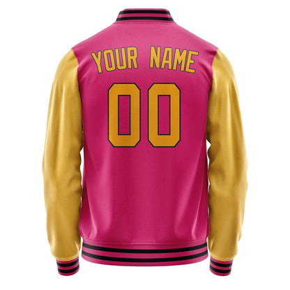 Custom Pink Yellow Jacket JA1313191317B31719