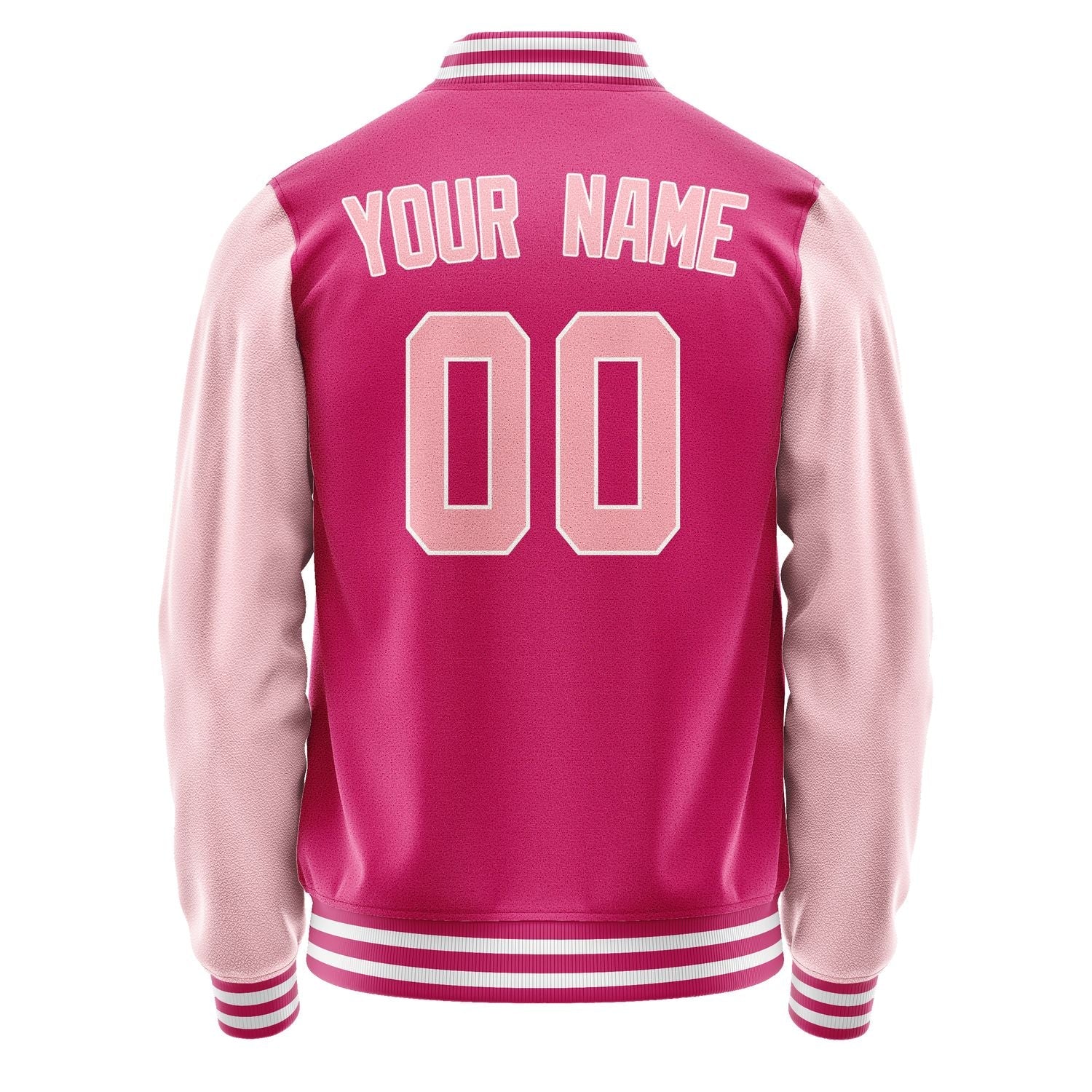 Custom Pink Light Pink Jacket JA1313211318B31821