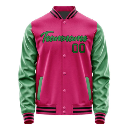 Custom Pink Emerald Green Jacket JA1313241317B21724