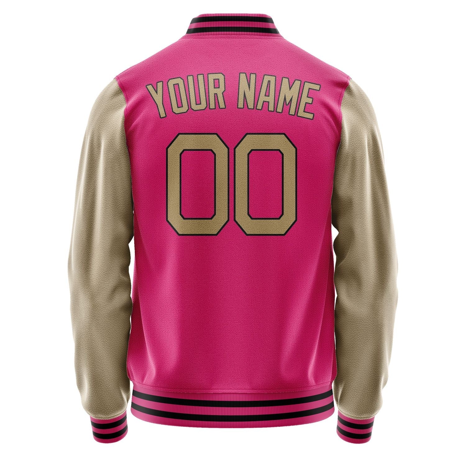 Custom Pink Light Khaki Jacket JA1313251317B21725