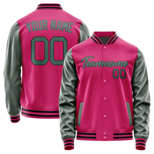 Custom Pink Blue Green Jacket JA1313271317B21727
