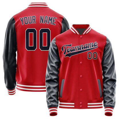 Custom Red Navy Jacket JA1414111418B31811