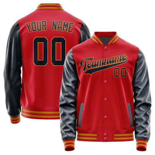 Custom Red Navy Jacket JA1414111419B31911