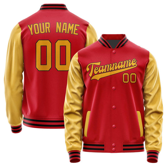 Custom Red Yellow Jacket JA1414191417B31719