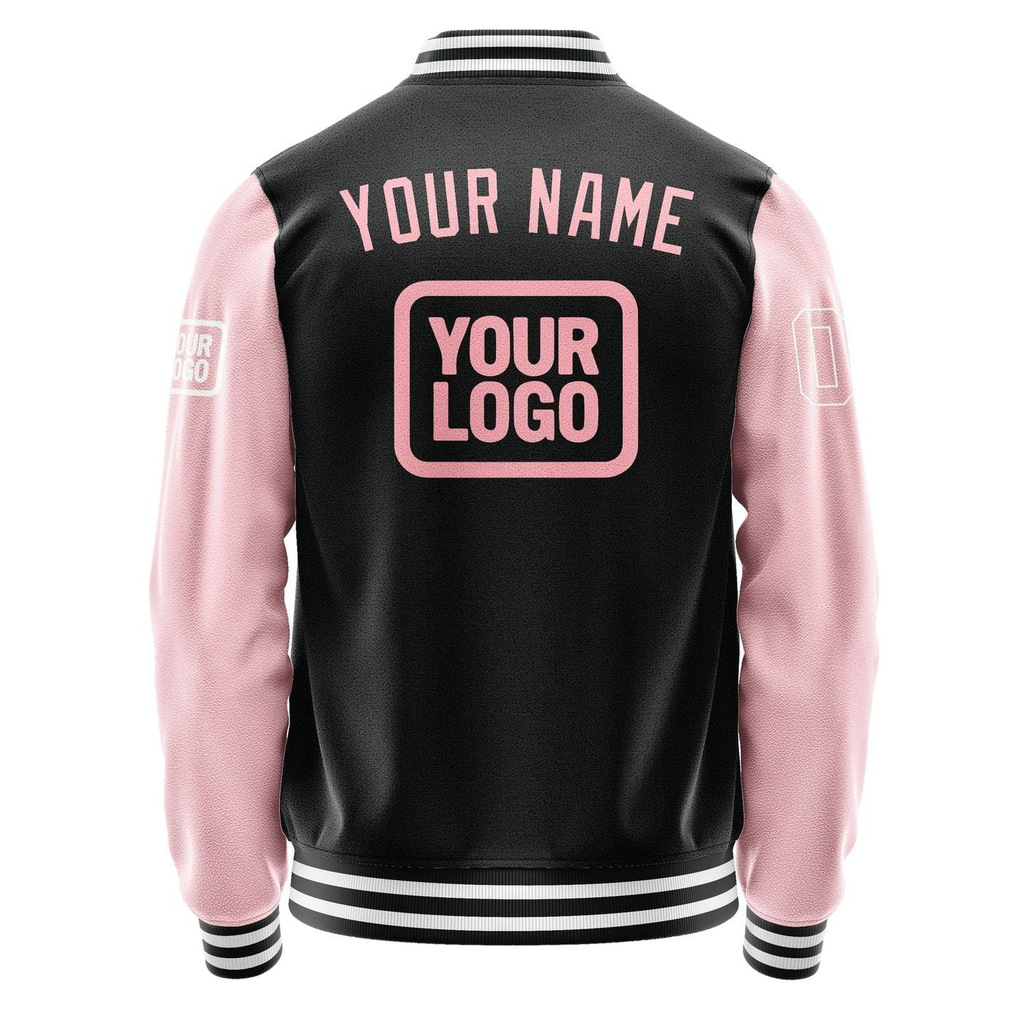 Custom Black Light Pink Jacket JA171721171818212118