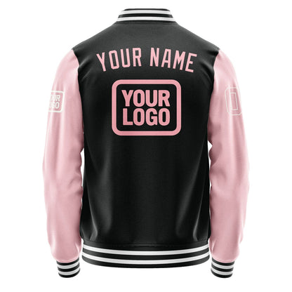 Custom Black Light Pink Jacket JA171721171818212118