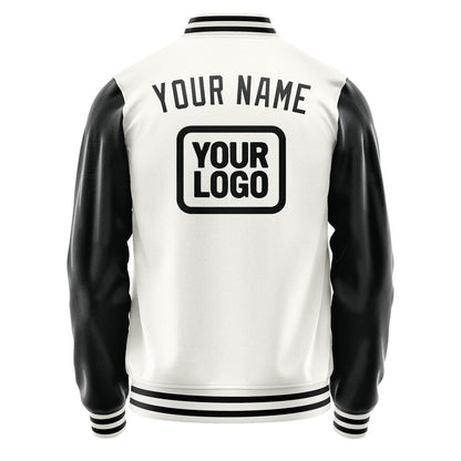 Custom White Black Jacket JA181817181717171717