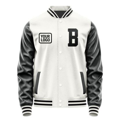 Custom White Black Jacket JA181817181717171717
